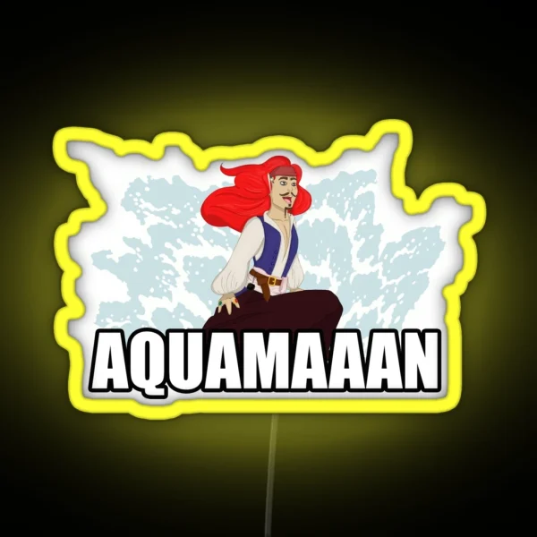 AQUAMAAAN RGB Neon Sign