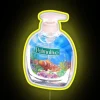 RGB LED Neon Sign Display with Aqua Soap Palmolive Design