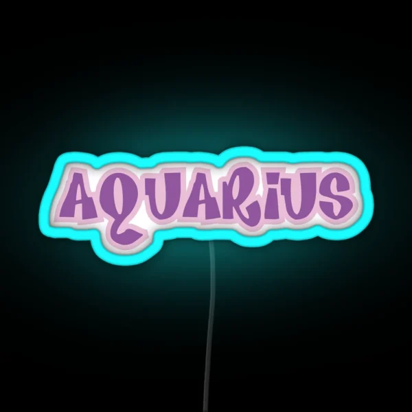 Aquarius Bratz RGB Neon Sign