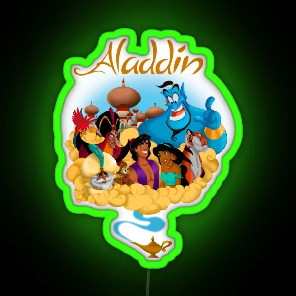 Arabian Aladdin RGB Neon Sign