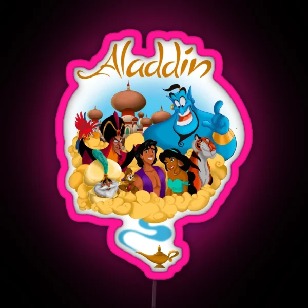 Arabian Aladdin RGB Neon Sign