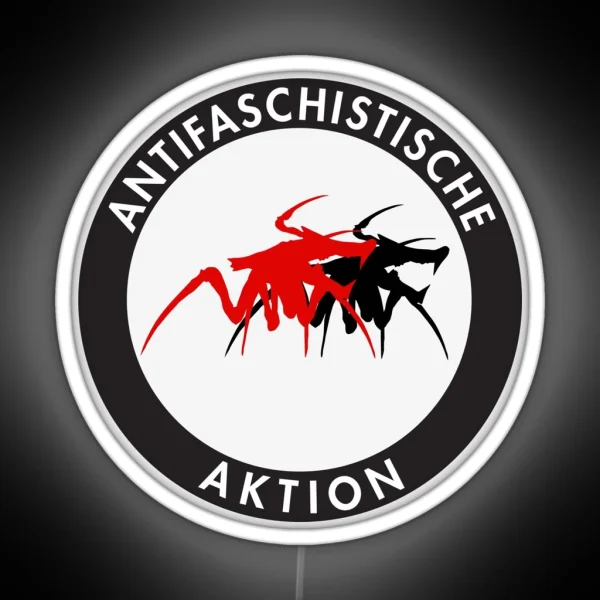 Arachnid Antifa RGB Neon Sign