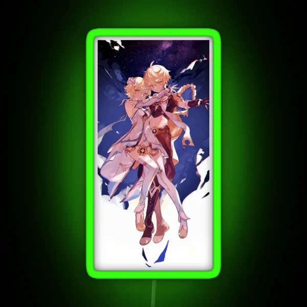 Aragami Traveler S Genshin Impact RGB Neon Sign