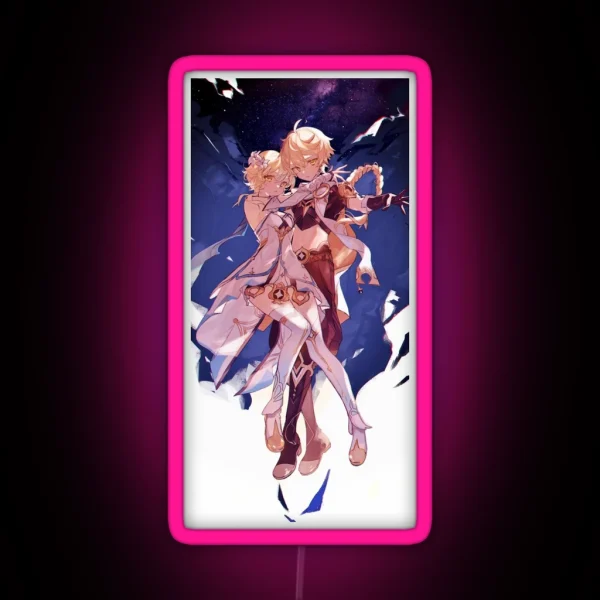Aragami Traveler S Genshin Impact RGB Neon Sign