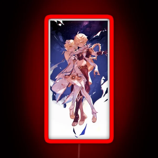 Aragami Traveler S Genshin Impact RGB Neon Sign