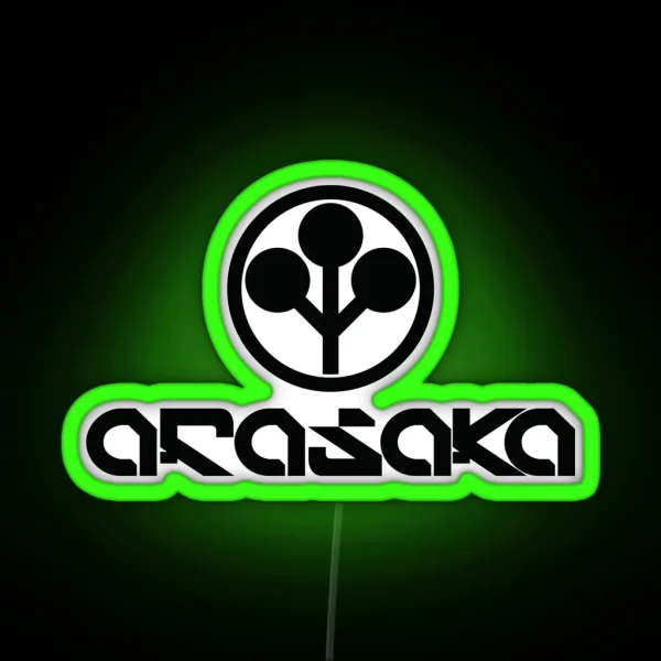 Arasaka Corp RGB Neon Sign