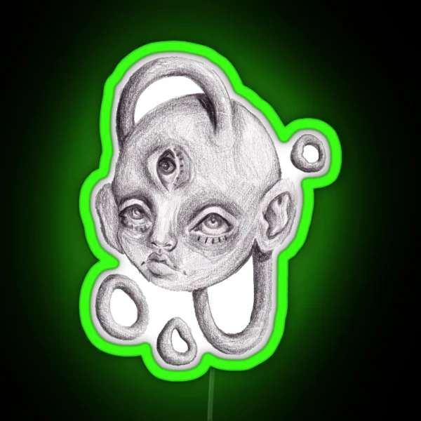 Arc Head RGB Neon Sign