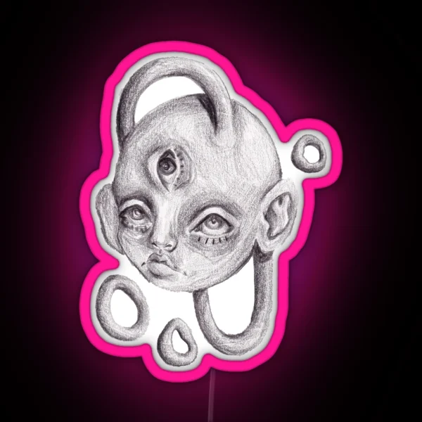 Arc Head RGB Neon Sign