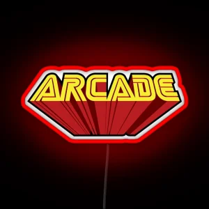 Arcade Retro Computer Games RGB Neon Sign