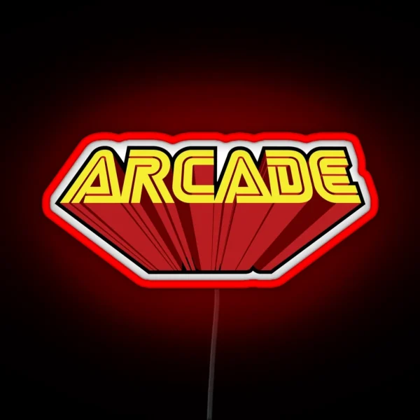 Arcade Retro Computer Games RGB Neon Sign