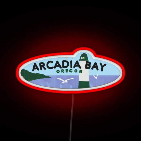 Arcadia Bay RGB Neon Sign