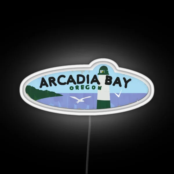 Arcadia Bay RGB Neon Sign