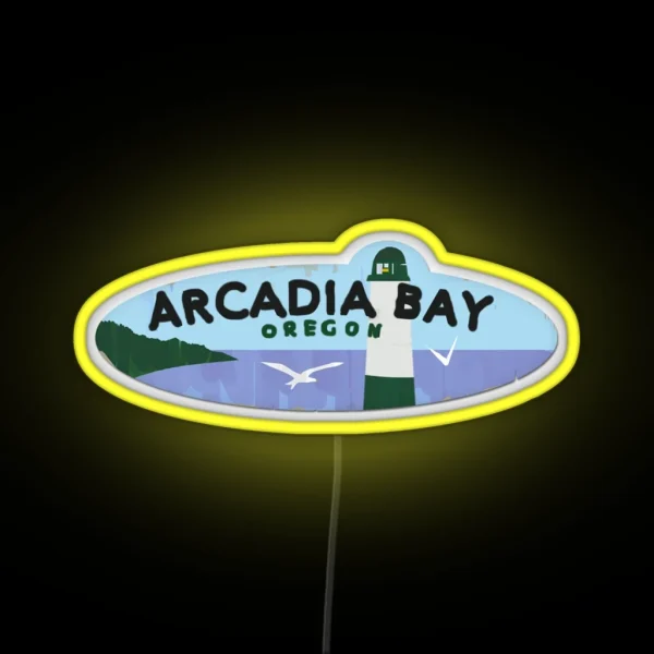 Arcadia Bay RGB Neon Sign