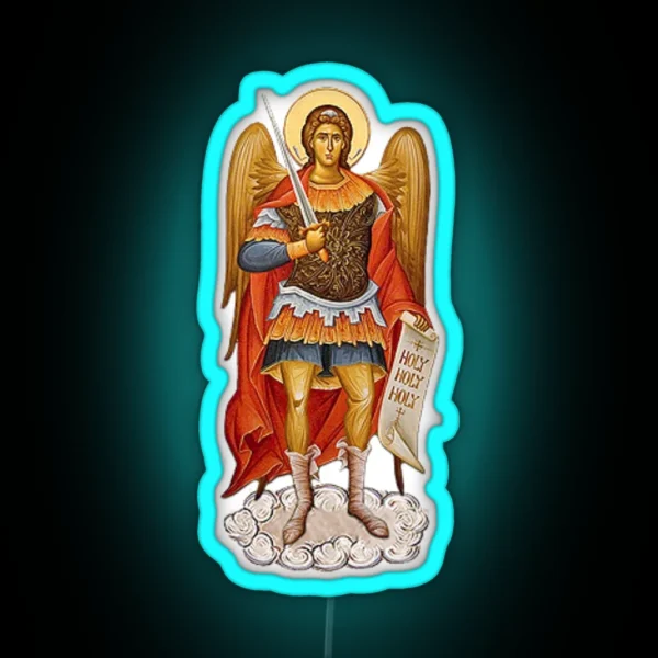 Archangel Michael RGB Neon Sign