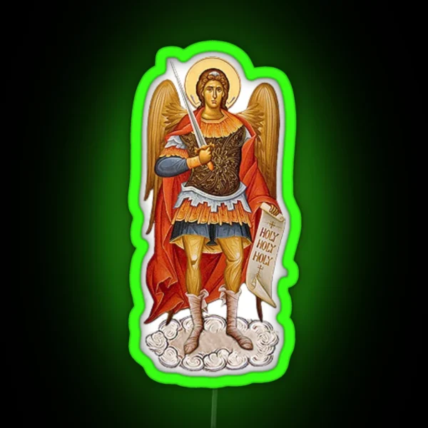 Archangel Michael RGB Neon Sign