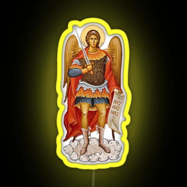 Archangel Michael RGB Neon Sign