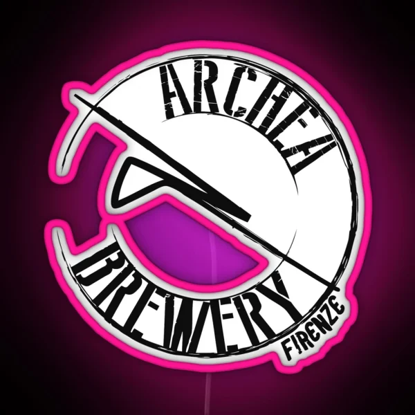 Archea Brewery Florence Firenze RGB Neon Sign