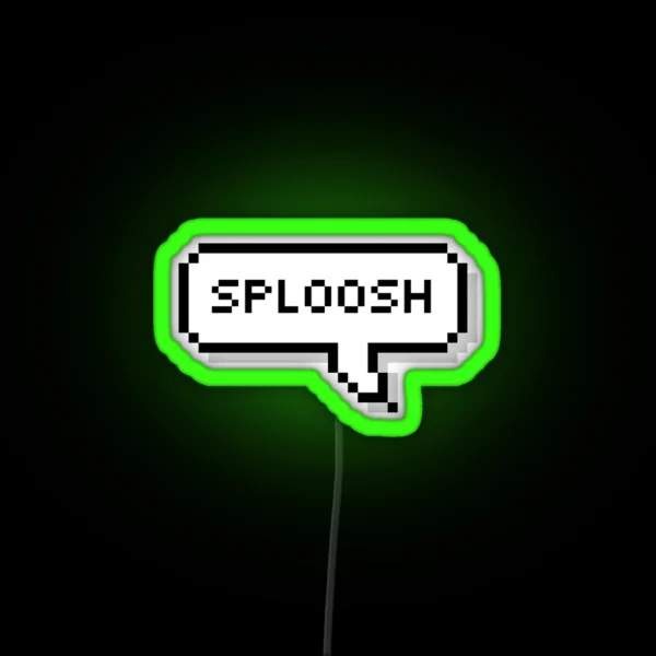 Archer Sploosh RGB Neon Sign