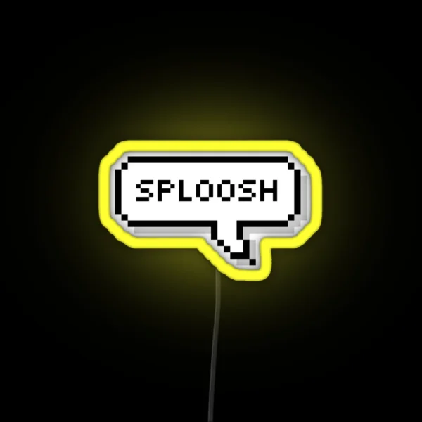 Archer Sploosh RGB Neon Sign
