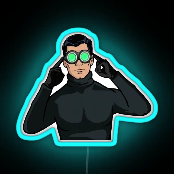 Archer With Night Vision RGB Neon Sign
