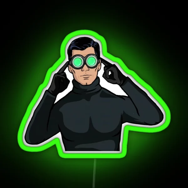 Archer With Night Vision RGB Neon Sign