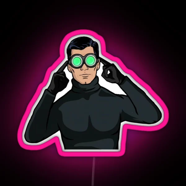 Archer With Night Vision RGB Neon Sign