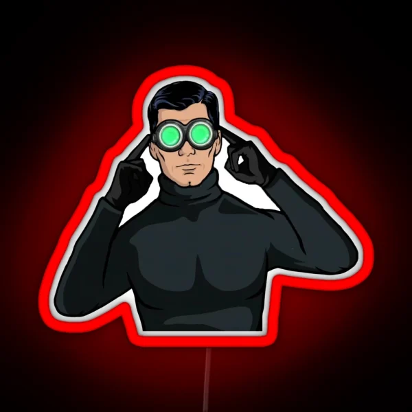 Archer With Night Vision RGB Neon Sign