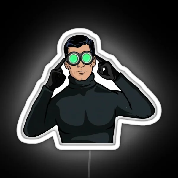 Archer With Night Vision RGB Neon Sign