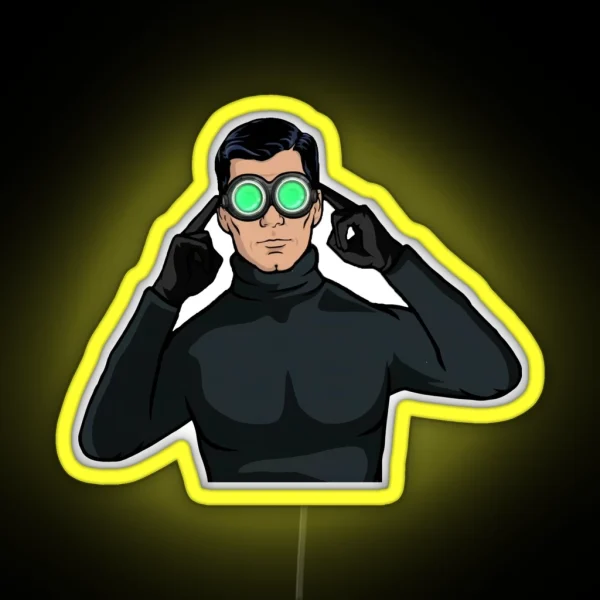 Archer With Night Vision RGB Neon Sign