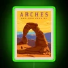 Arches National Park RGB Neon Sign - Image 3