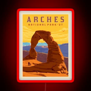 Arches National Park RGB Neon Sign