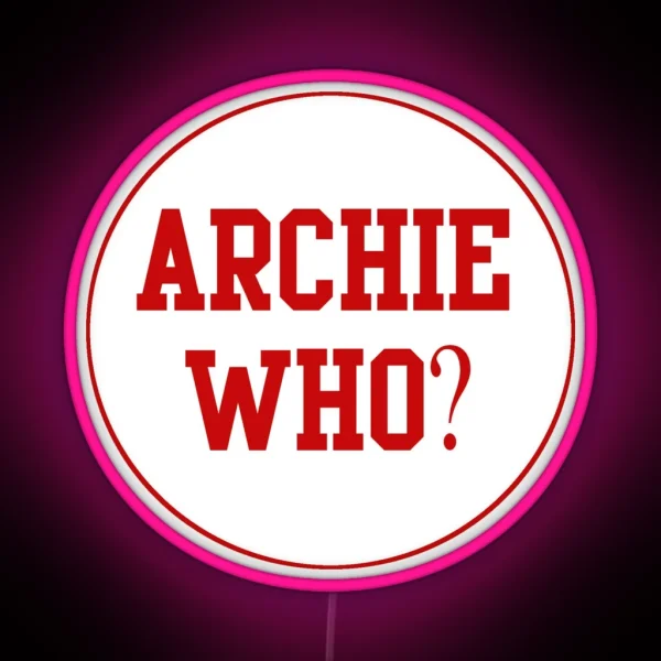 Archie Who RGB Neon Sign