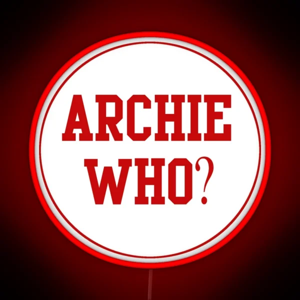 Archie Who RGB Neon Sign