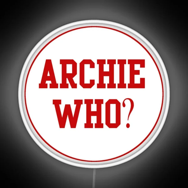 Archie Who RGB Neon Sign