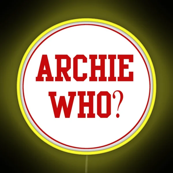 Archie Who RGB Neon Sign