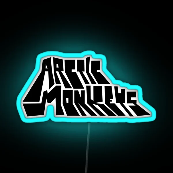 Arctic Monkeys Fluorescent Adolescent 2007 RGB Neon Sign