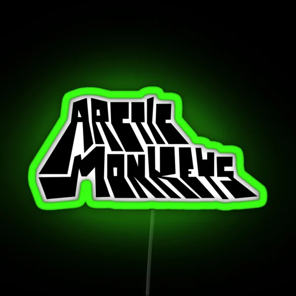 Arctic Monkeys Fluorescent Adolescent 2007 RGB Neon Sign