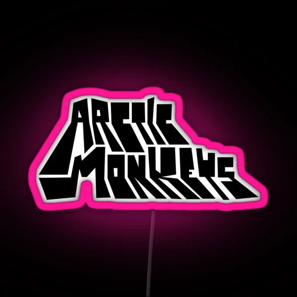 Arctic Monkeys Fluorescent Adolescent 2007 RGB Neon Sign