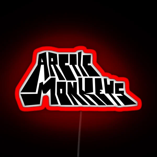 Arctic Monkeys Fluorescent Adolescent 2007 RGB Neon Sign