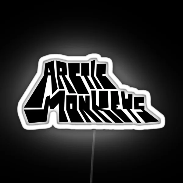 Arctic Monkeys Fluorescent Adolescent 2007 RGB Neon Sign