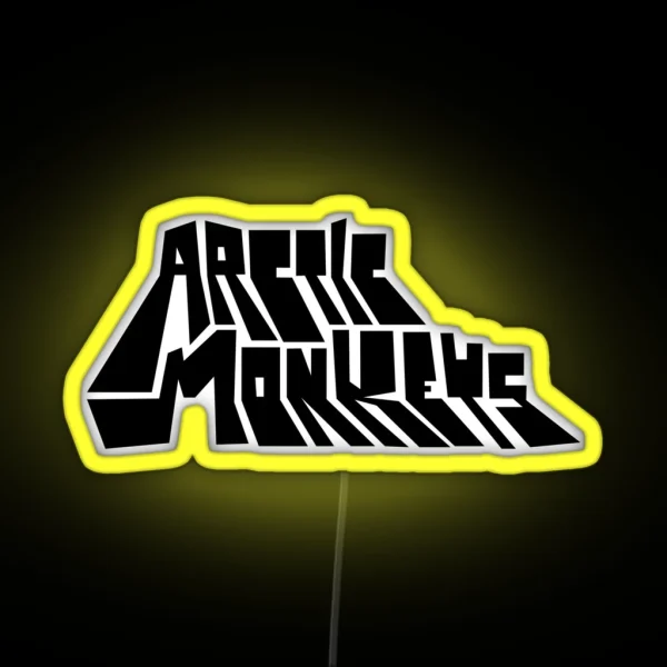 Arctic Monkeys Fluorescent Adolescent 2007 RGB Neon Sign