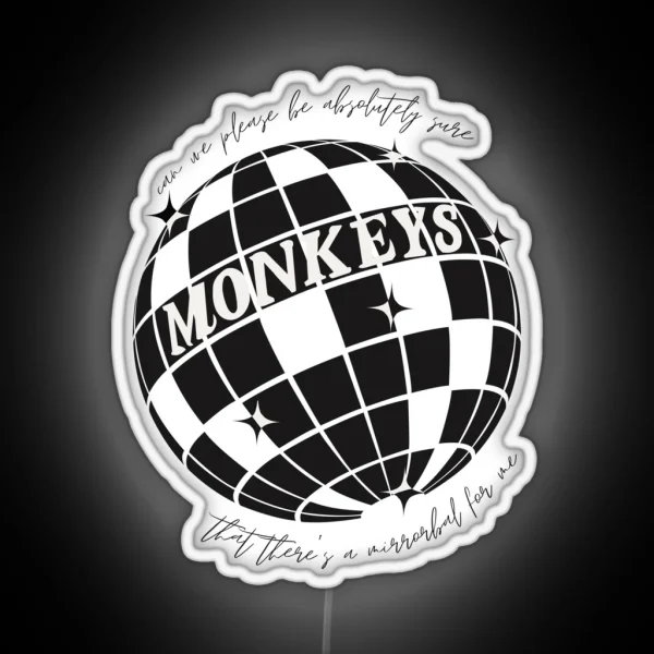 Arctic Monkeys Mirrorball RGB Neon Sign