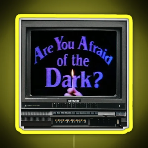 Are You Afraid Of The Dark TV RGB Neon Sign