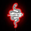 Get pumped with this vibrant 'Are You Ready For It' sign.