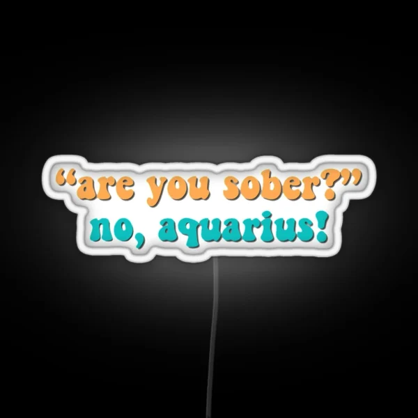 Are You Sober That 70 S Show RGB Neon Sign