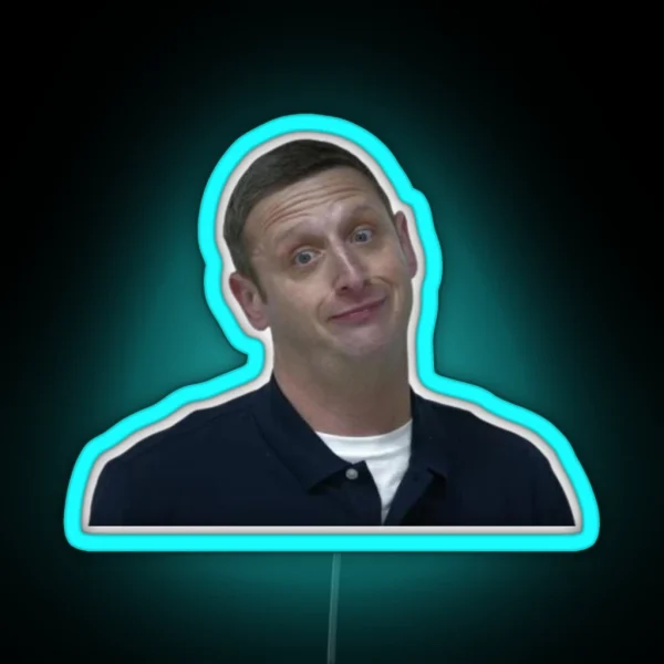 Are You Sure About That Tim Robinson Gif Meme Humor Funny Quote RGB Neon Sign