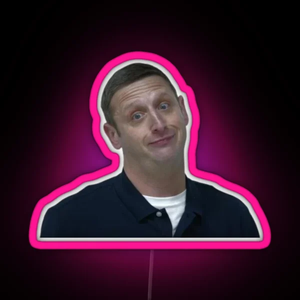 Are You Sure About That Tim Robinson Gif Meme Humor Funny Quote RGB Neon Sign