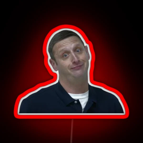 Are You Sure About That Tim Robinson Gif Meme Humor Funny Quote RGB Neon Sign