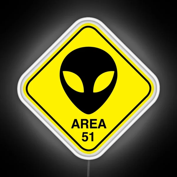 Area 51 RGB Neon Sign