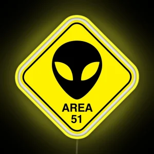 Area 51 RGB Neon Sign